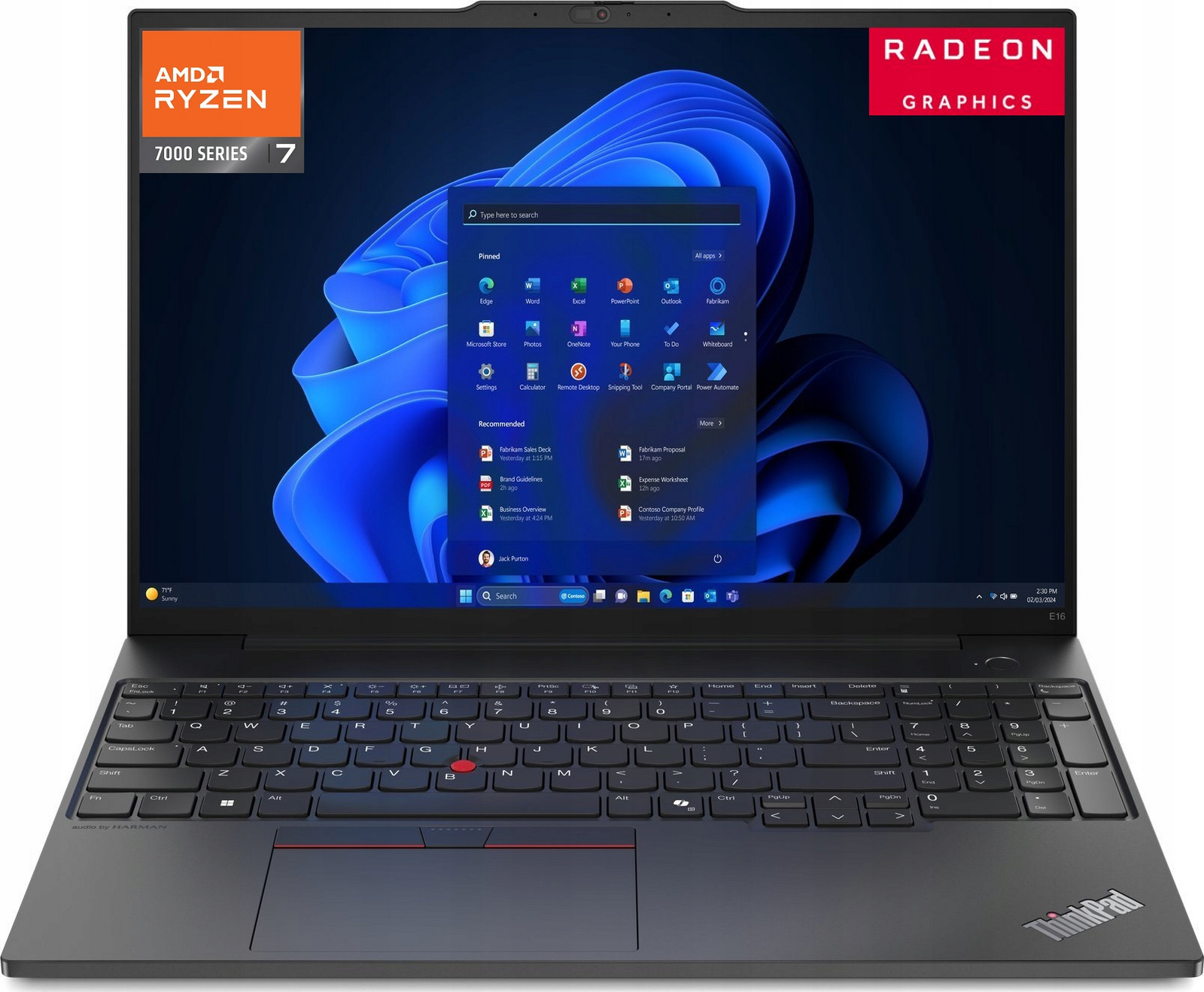 Notebook Lenovo E16 G2 16