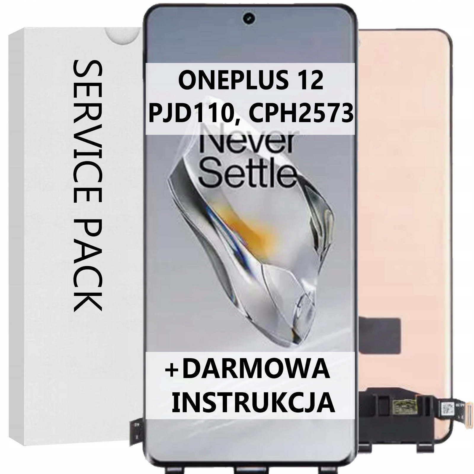 Servisní Balíček Displej Pro Oneplus 12 PJD110, CPH2573 Návod K Použití Zdarma