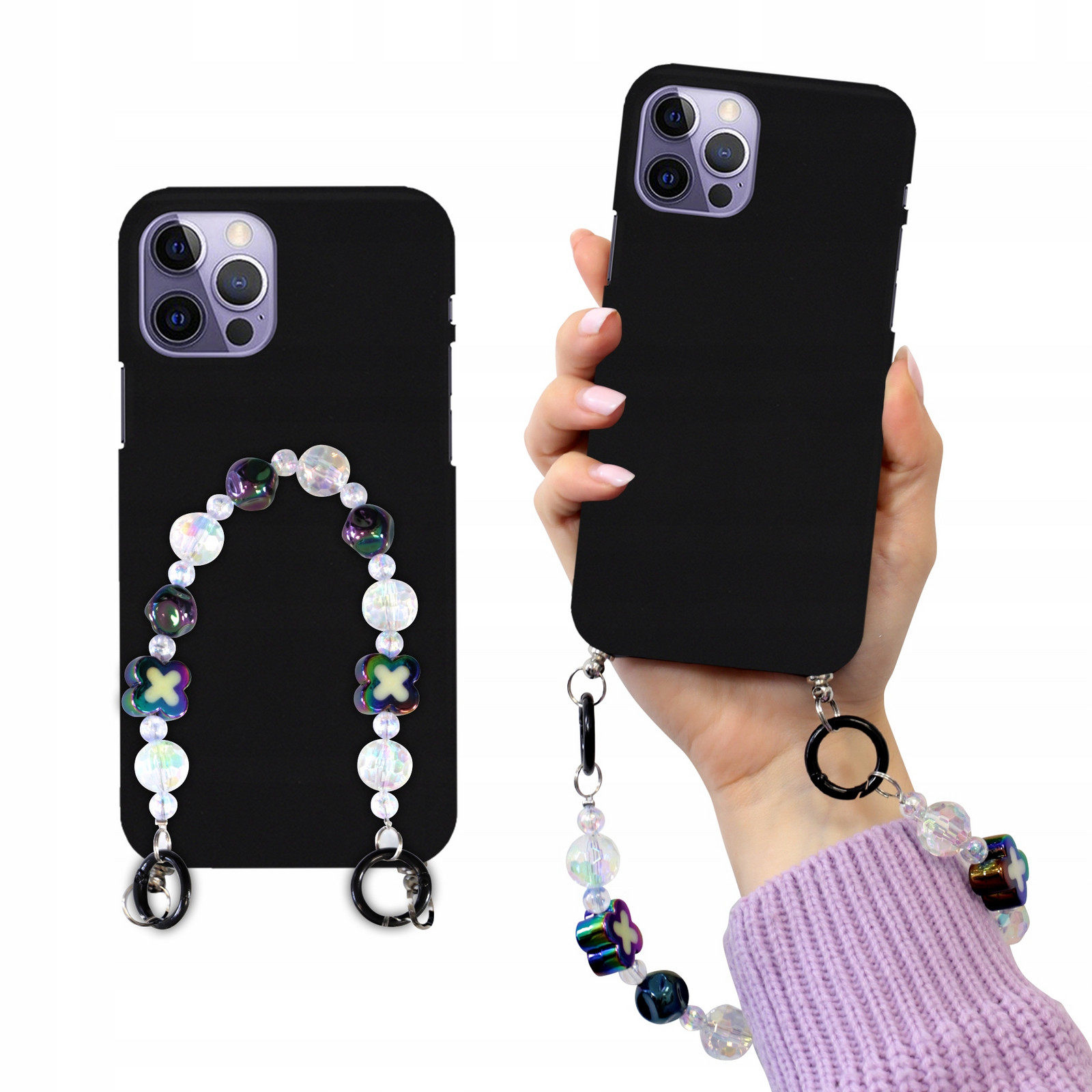 Pouzdro Matné Černé Pro Iphone 14 Pro Korále Holo