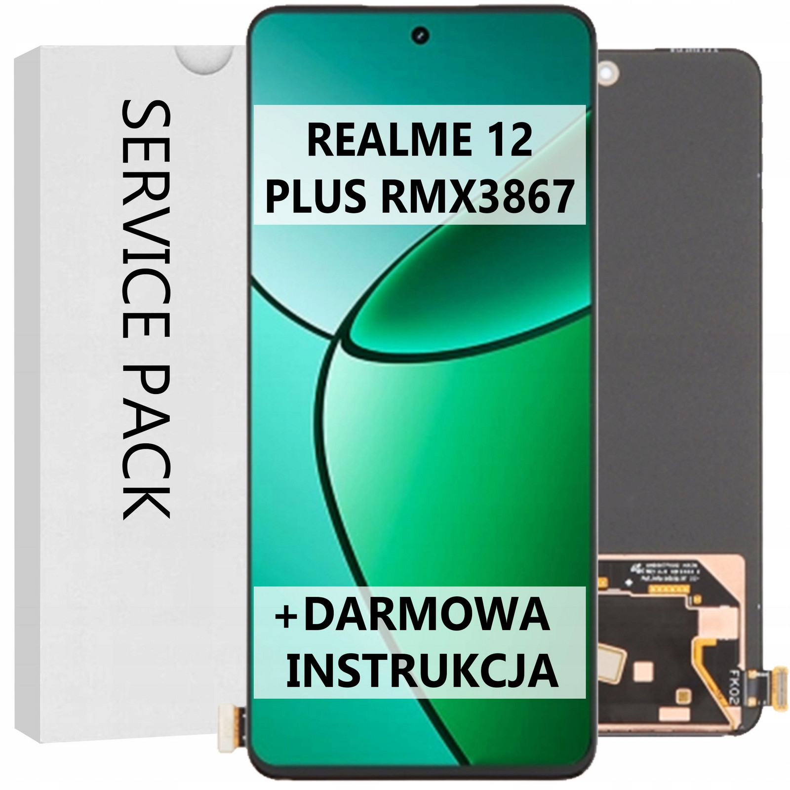 Service Pack Displej Pro Realme 12 Plus 5G RMX3867