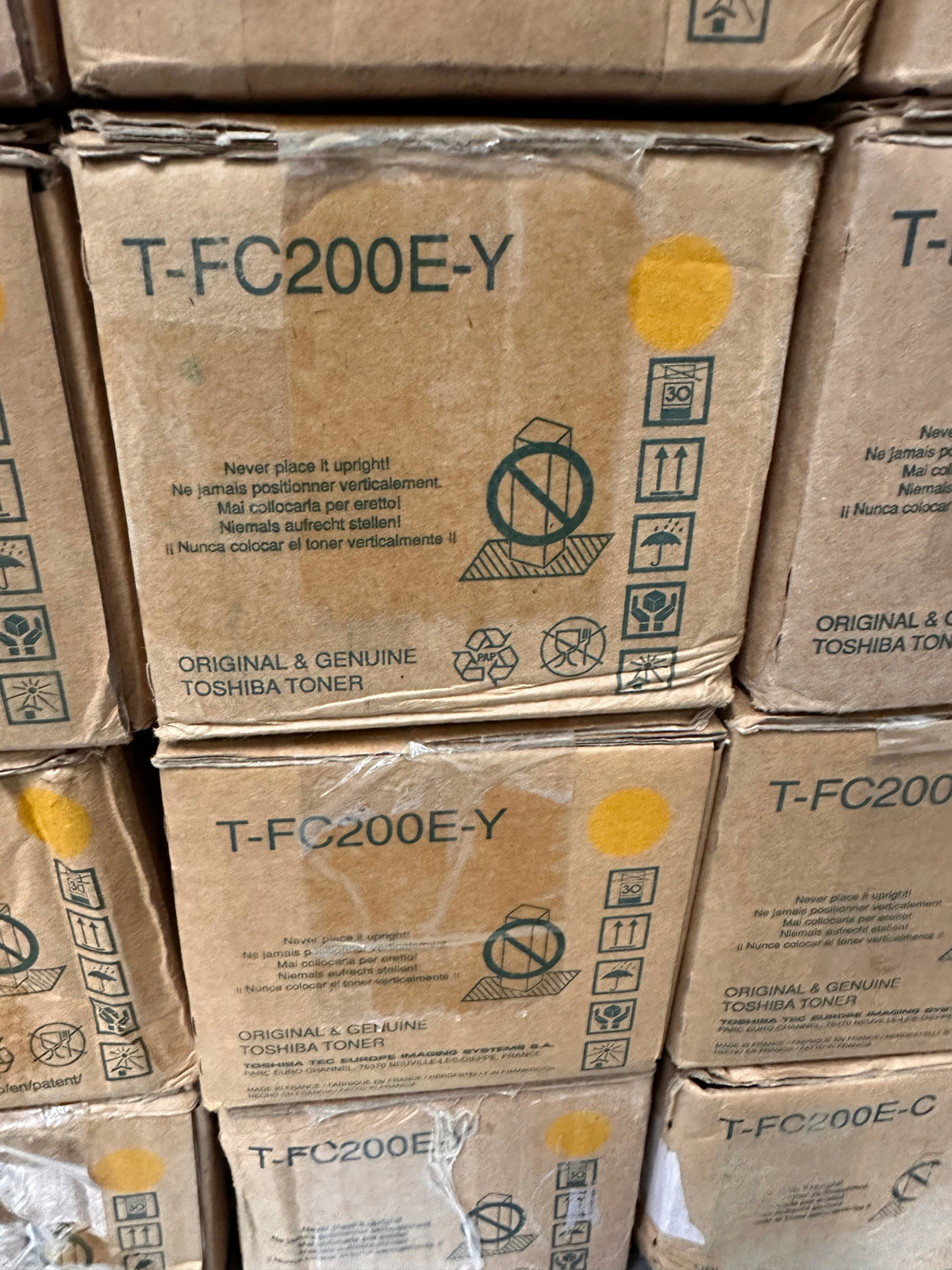 Toner Toshiba T-FC200E-Y Originál 6AJ00000131 pro e-Studio 2000AC