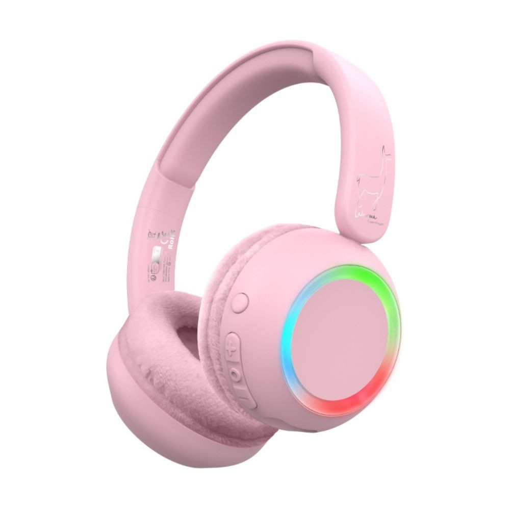 Bezdrátová sluchátka s podsvícením Rose