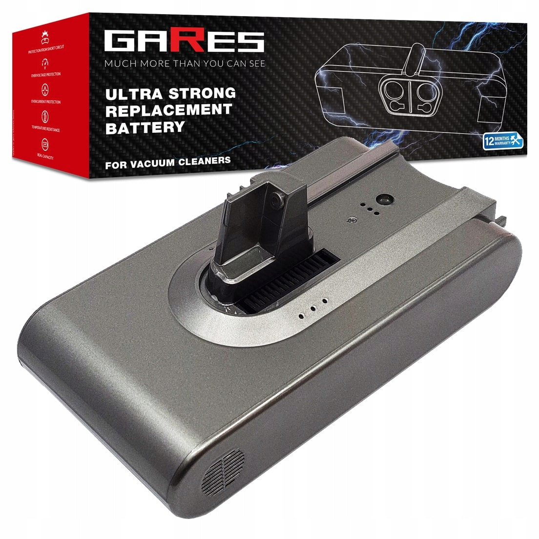 Akumulátor Baterie pro Xiaomi Dreame V11 V12 25,2V 2,5Ah