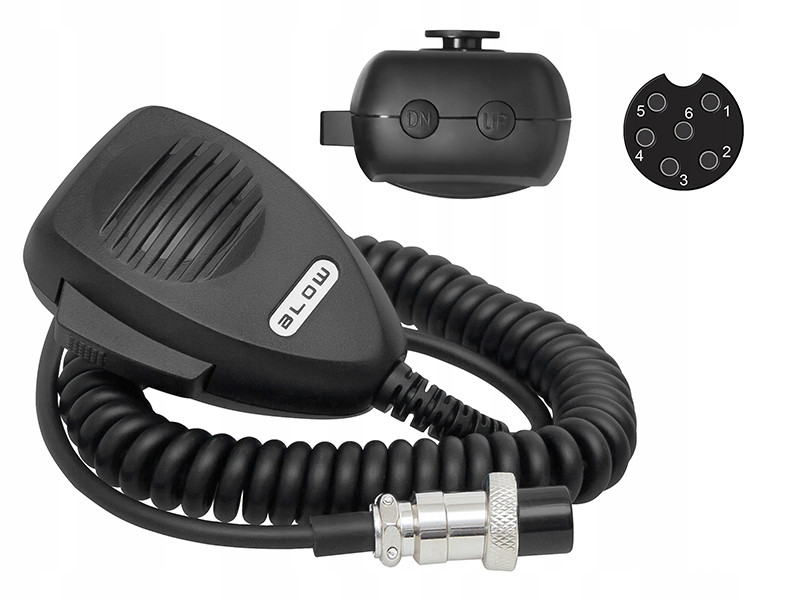 Mikrofon pro Cb 6PIN přepínače 6PIN