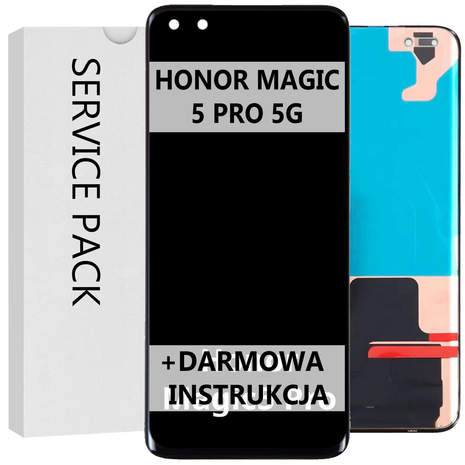 Servisní Balíček Displej Pro Honor Magic 5 Pro 5G PGT-N19 Návod Zdarma