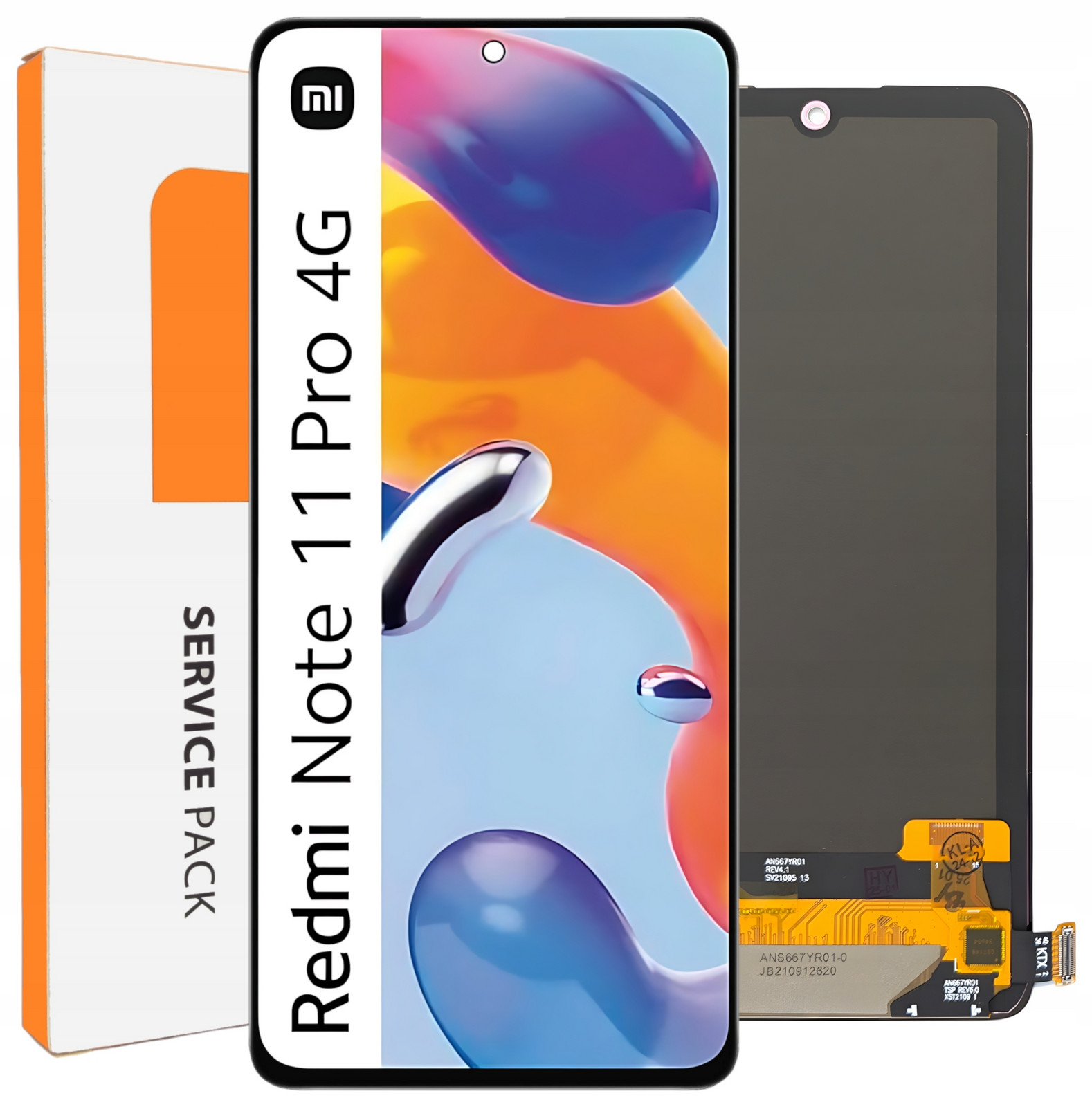 Originální LCD Displej S Rychlým Dotykem Pro Xiaomi Redmi Note 11 Pro 4G