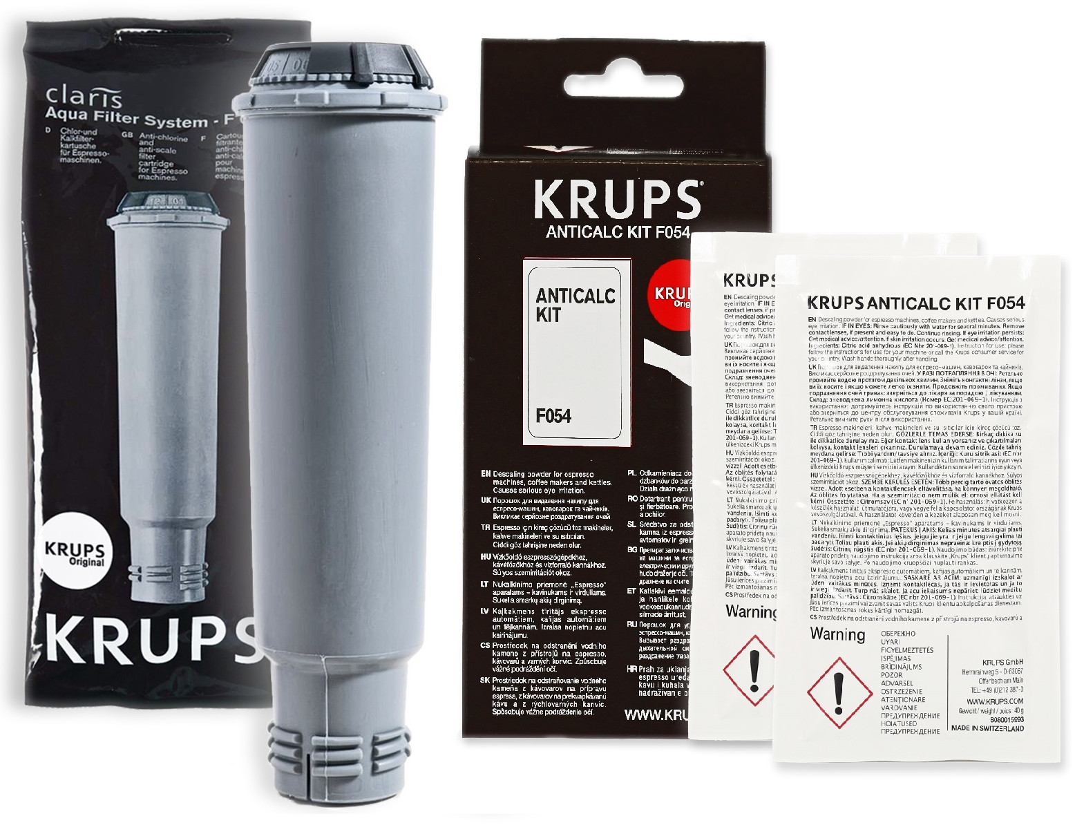 Odkapávač Filtr pro kávovar Krups Sada