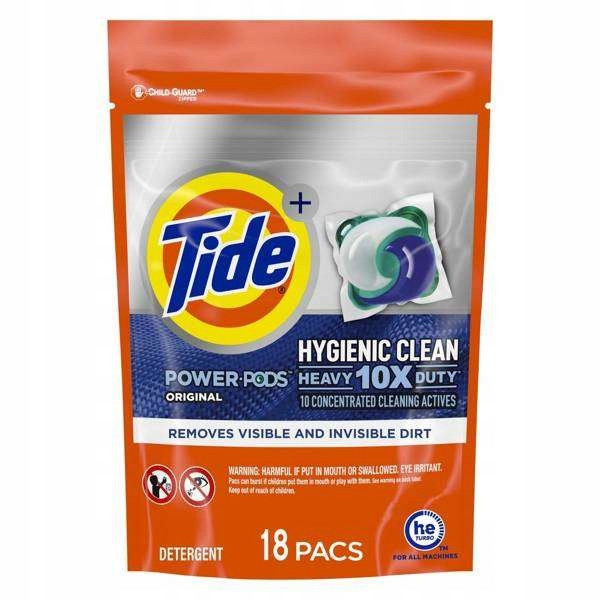 Tide Hygienic Clean 18 ks – Univerzální kapsle