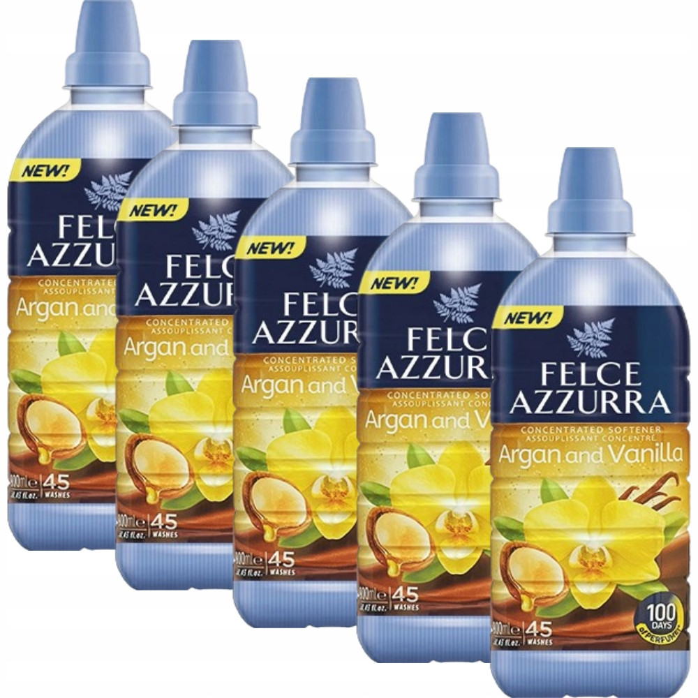 Felce Azzurra Argan and Vanilla Koncentrát na oplachování 5x900 ml