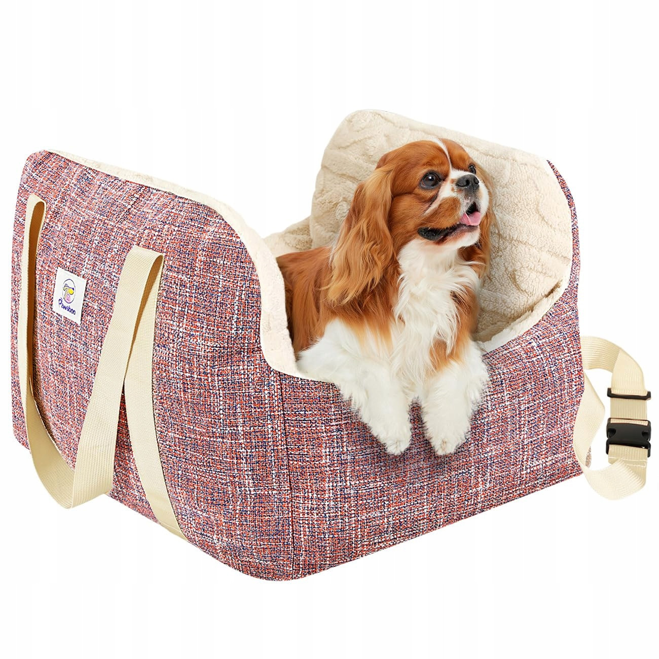 Pawaboo Autosedačka pro psy Booster pro malé psy Cestovní 25lbs