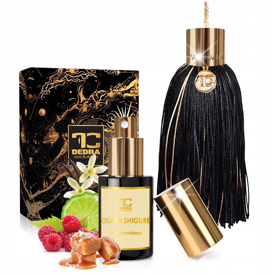 Pompon luxusní vonný střapec s bytovým parfémem Osaka Shigure