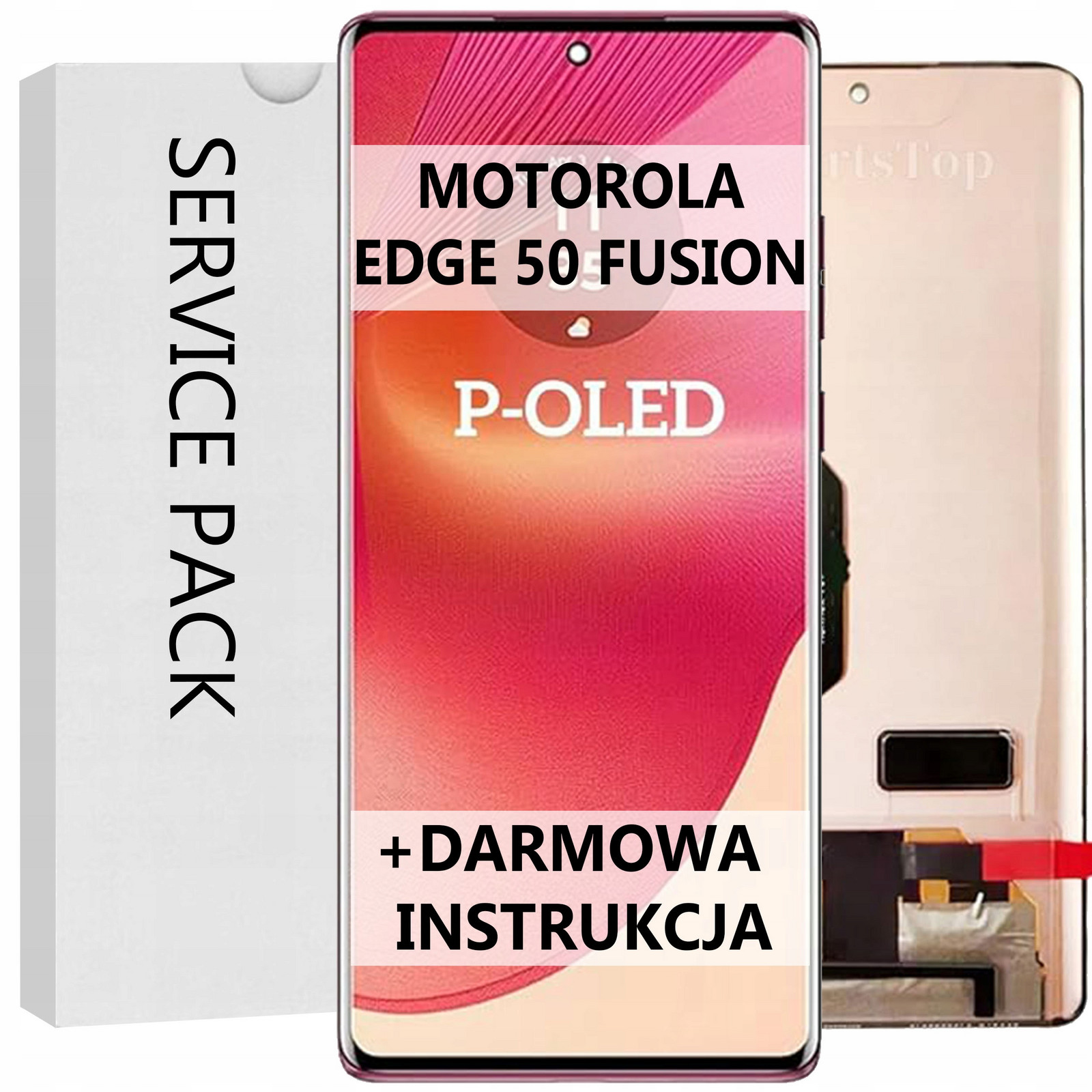 Service Pack Displej Pro Motorola Edge 50 Fusion