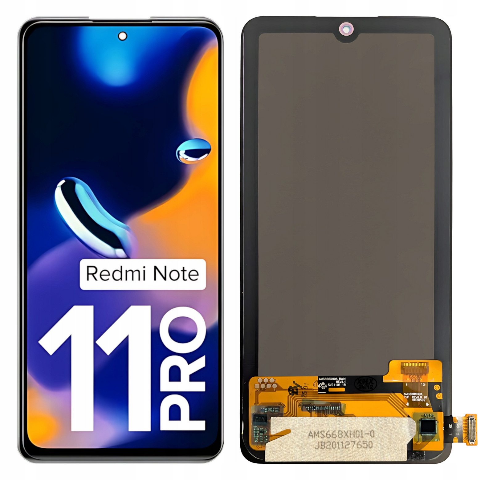 LCD Displej S Rychlým Dotykem Pro Xiaomi Redmi Note 11 Pro 4G Oled