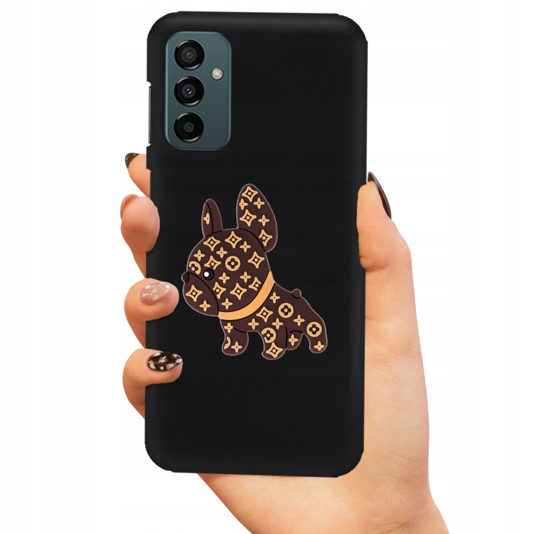 Pouzdro Černé Matné Pro Samsung M13 4G Pejsek Dog 3D