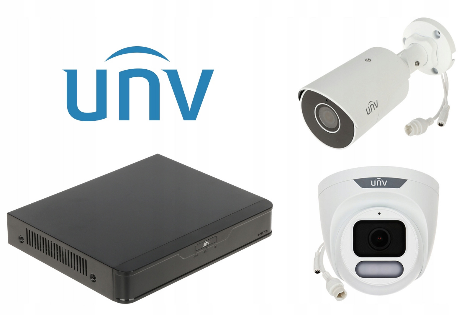 Sada Pro Monitorování 2 Kamer Záznamník Uniview
