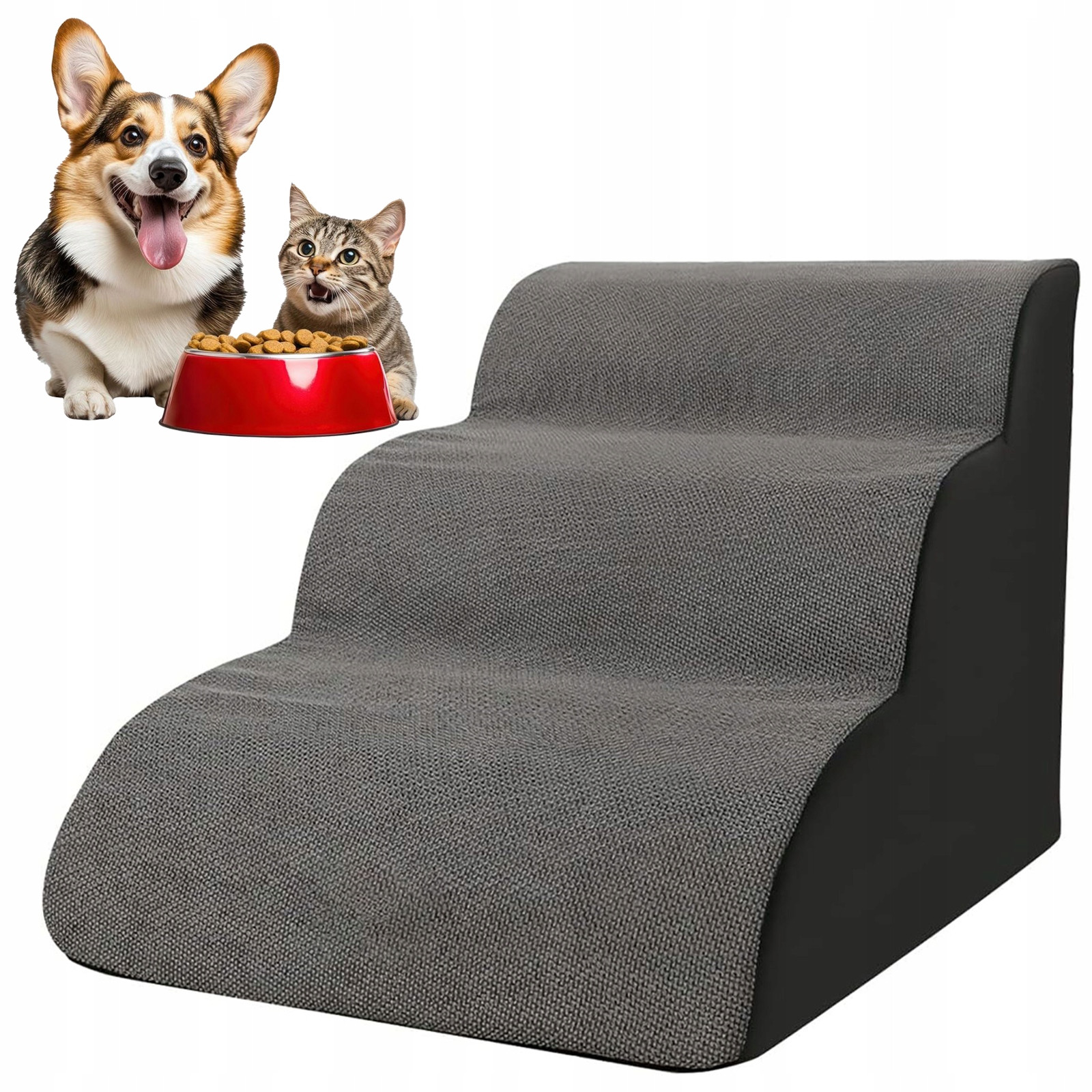 Schody pro psy Pro psy a kočky 3 Stupně 40CM