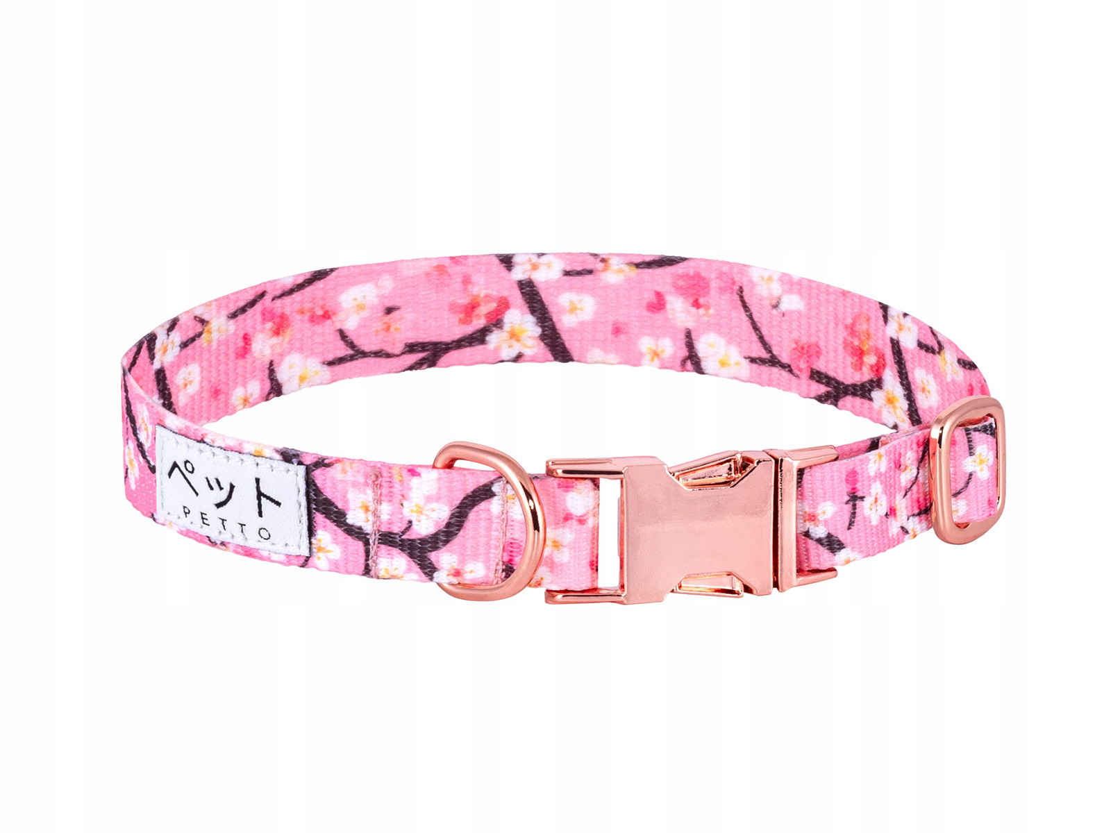 Petto Obojek pro psa Eri Sakura Rose Gold L