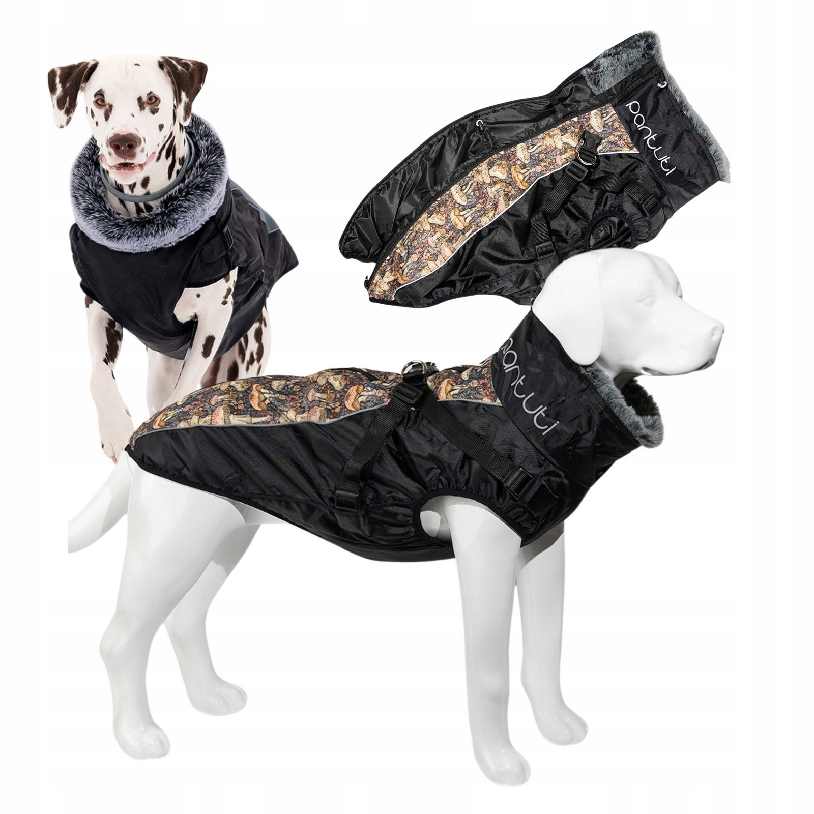 Teplá bunda pro velkého psa Drako 3XL