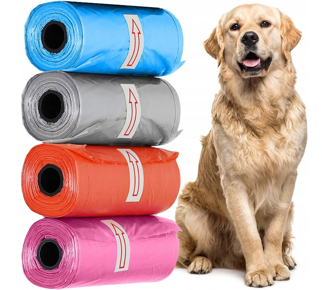 sáčky na psí exkrementy Sáčky na hovínka 10 rolí po 15 kusech 150 kusů Z 1418