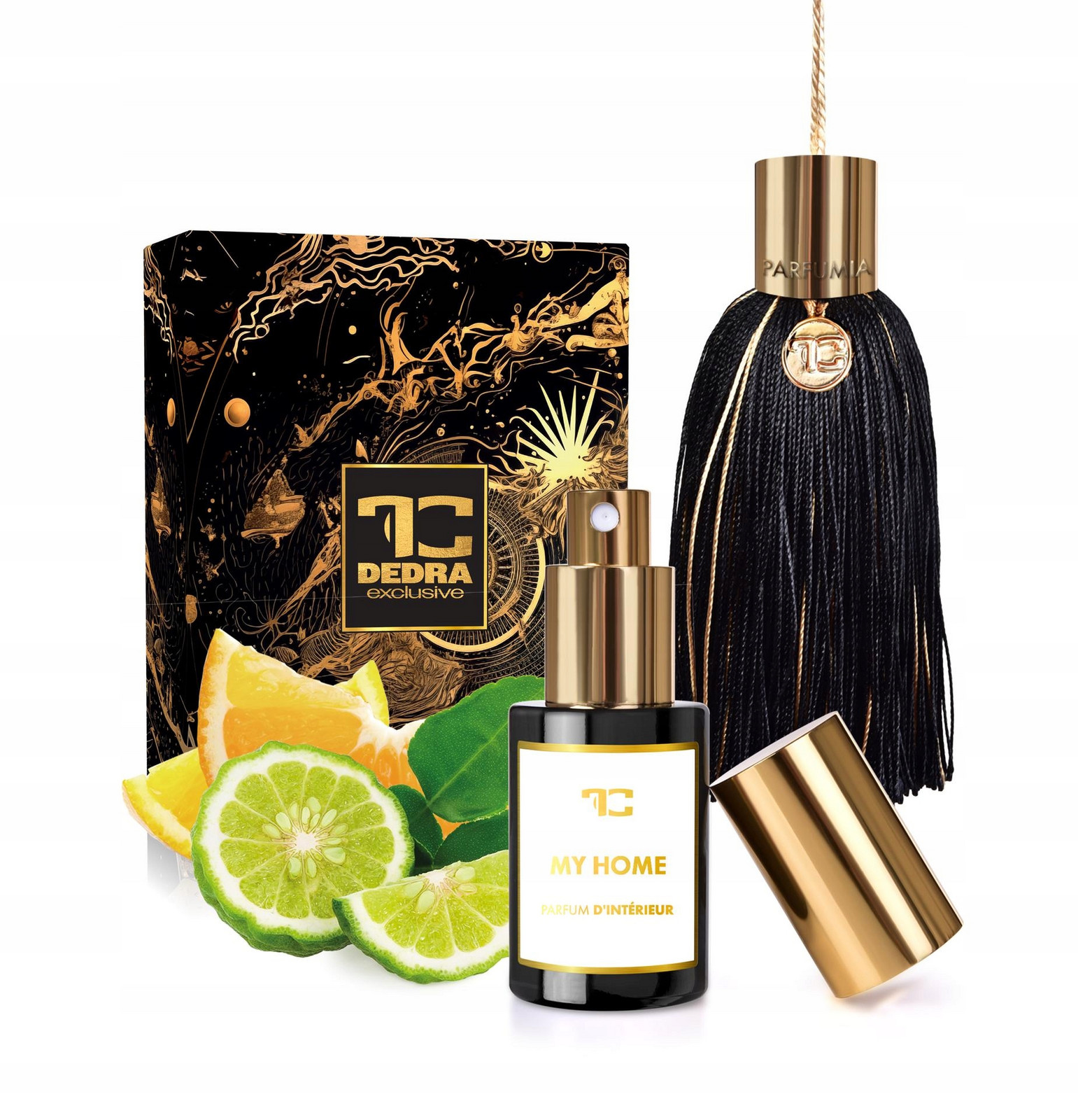 Pompon luxusní vonný střapec s bytovým parfémem My Home