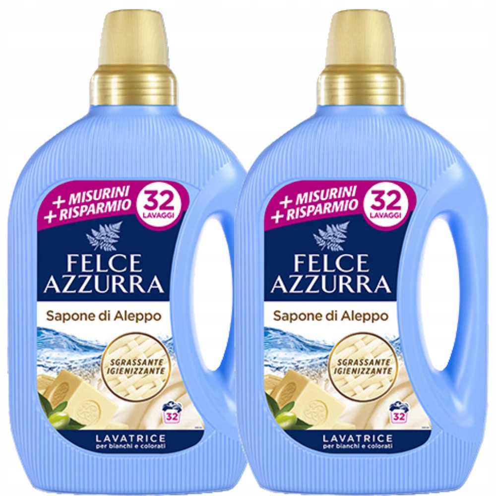 Felce Azzurra Aleppo Soap Tekutý prací prostředek na praní 2x32 praní