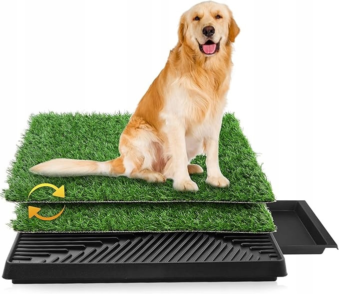 Vylepšená toaleta pro malé psy Hem Pet Puppy s umělou trávou