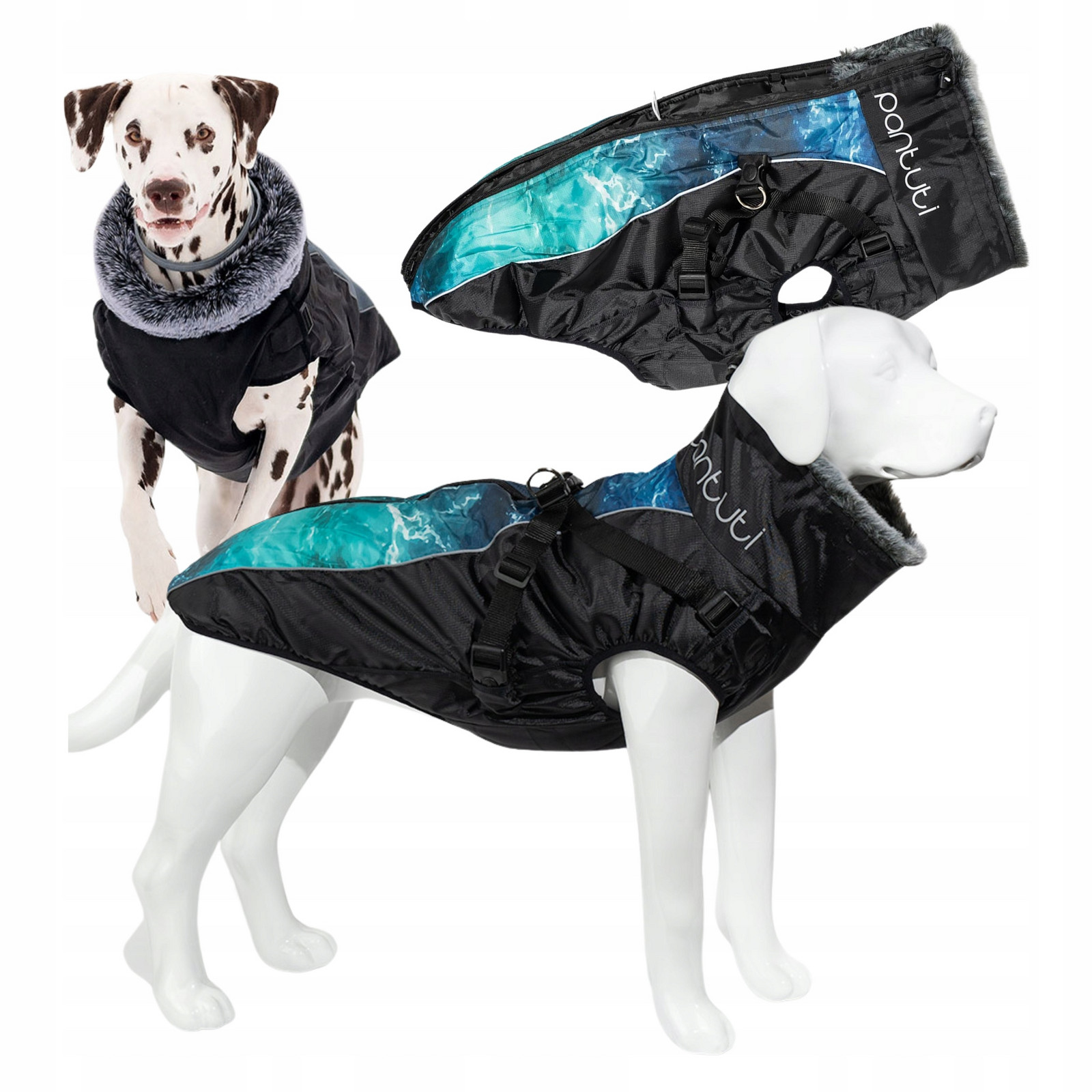 Teplá bunda pro velkého psa Regnar 3XL