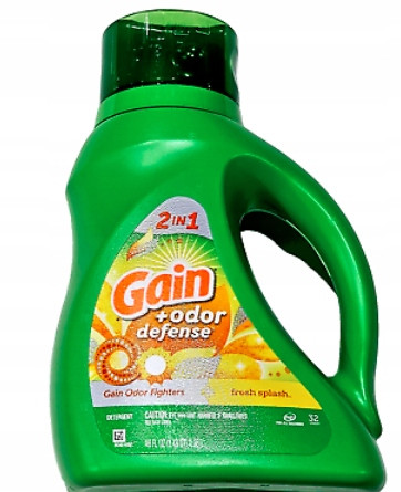 Gain Fresh Splash 1,36 l 32 praní Univerzální gel na praní tkanin