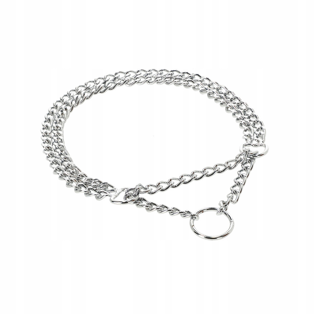 Dingo obojek řetěz zatahovací dvojitý 3,0x65cm