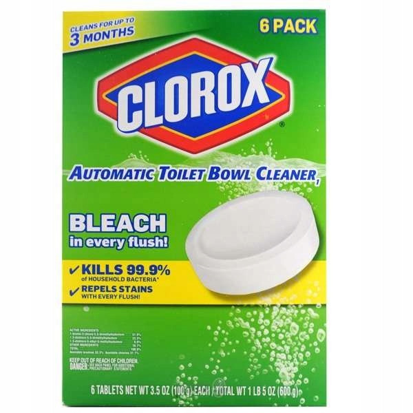 Clorox Automatický čistič toaletních mís 6 ks