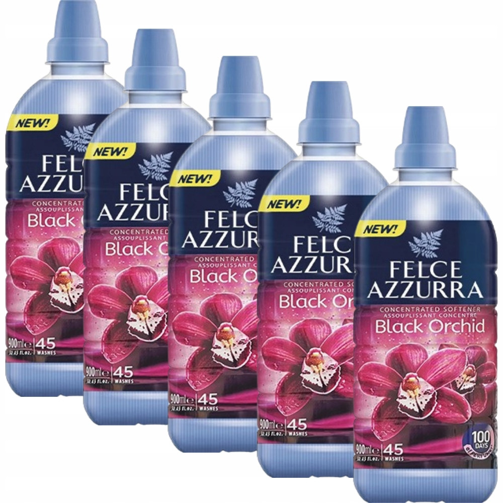 Felce Azzurra Black Orchid Koncentrát na oplachování 5x900 ml
