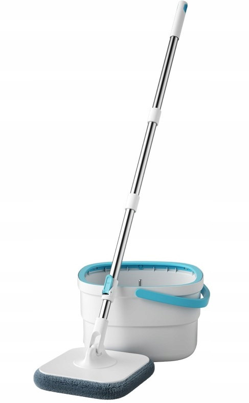 Rotační mop obdélníkový plochý rotační, čistá špinavá voda, odšťavňovač