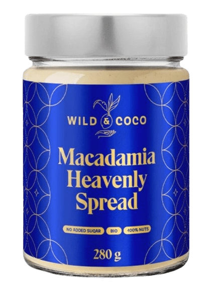 WILD & COCO Macadamia Heavenly Spread BIO 280 g