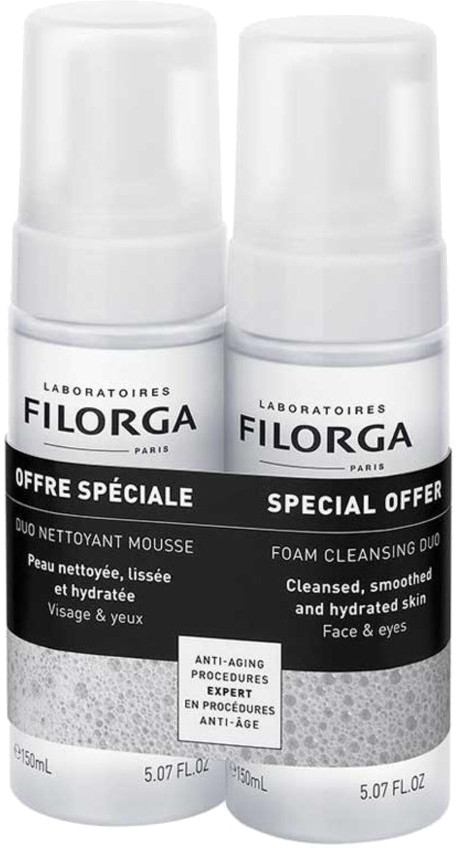 Filorga Sada čisticích a odličovacích pěn s hydratačním účinkem 2 x 150 ml
