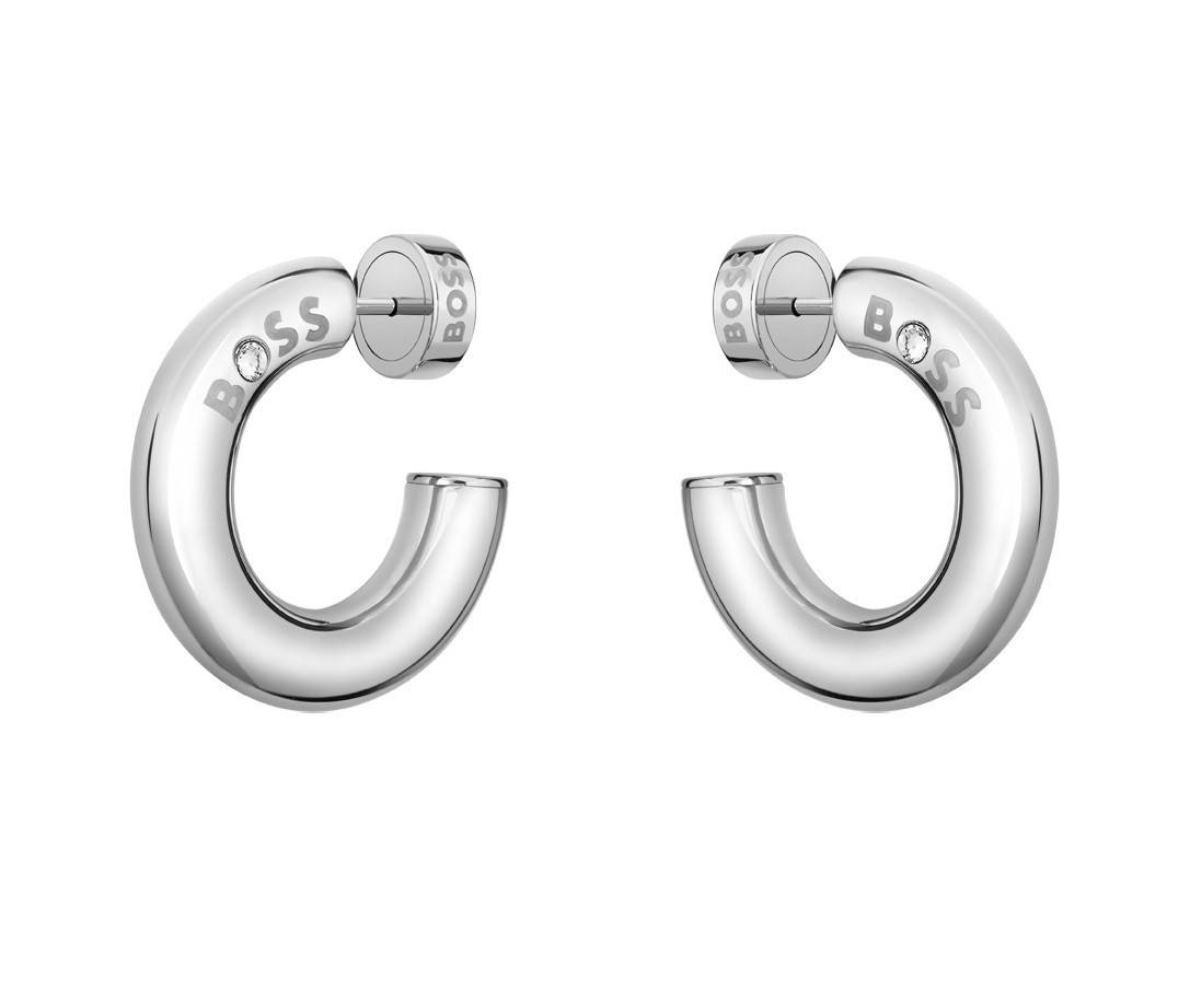 Hugo Boss Fashion kruhové náušnice z oceli Live 1580689