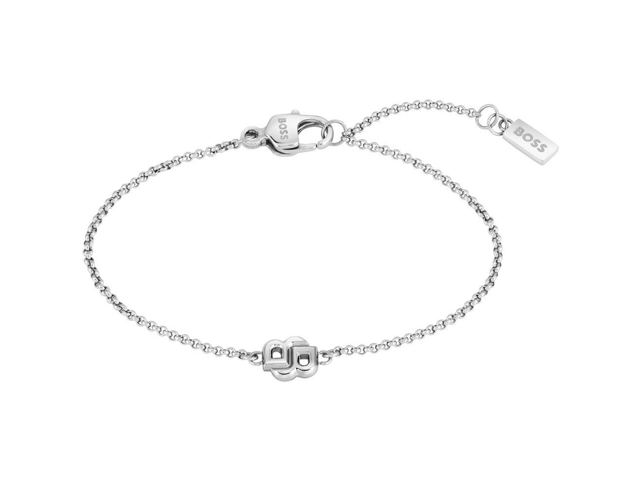 Hugo Boss Stylový ocelový náramek pro ženy Double B 1580748