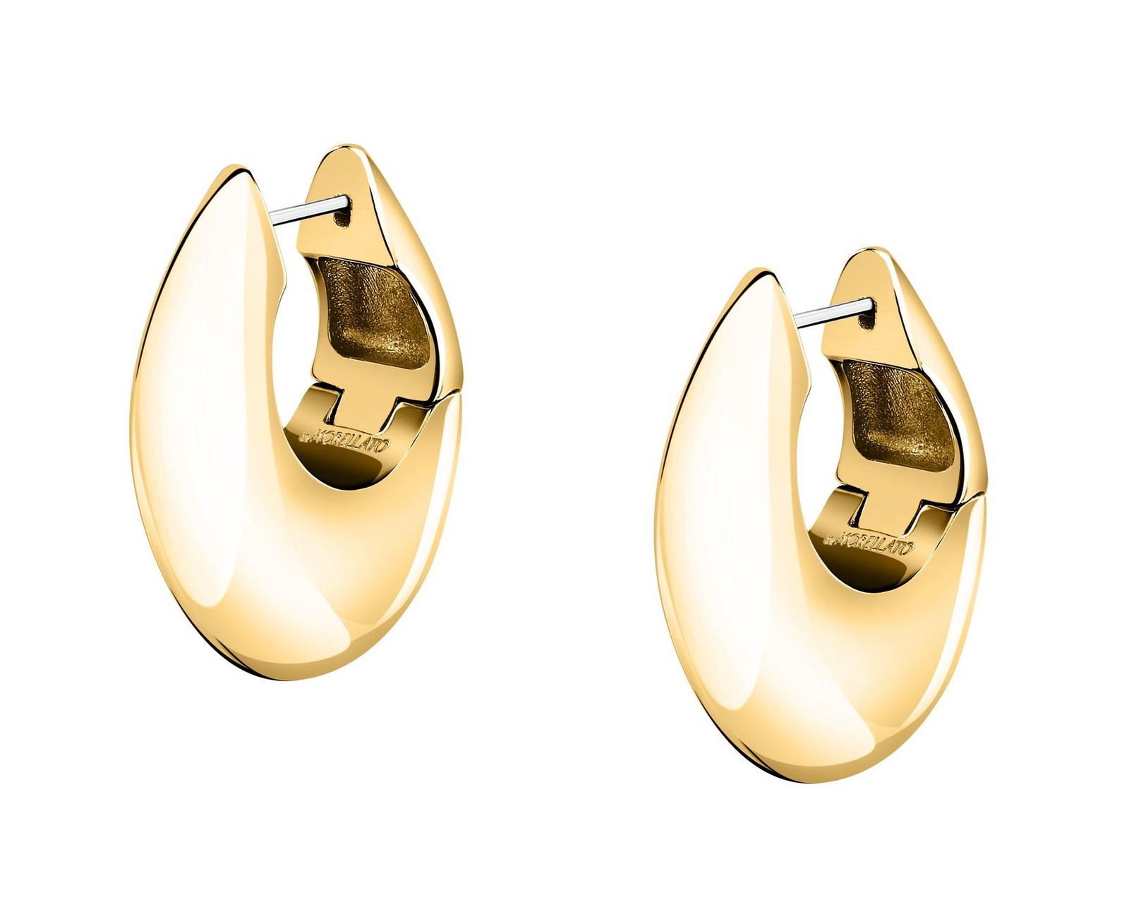 Morellato Masivní pozlacené náušnice Creole SAUP32