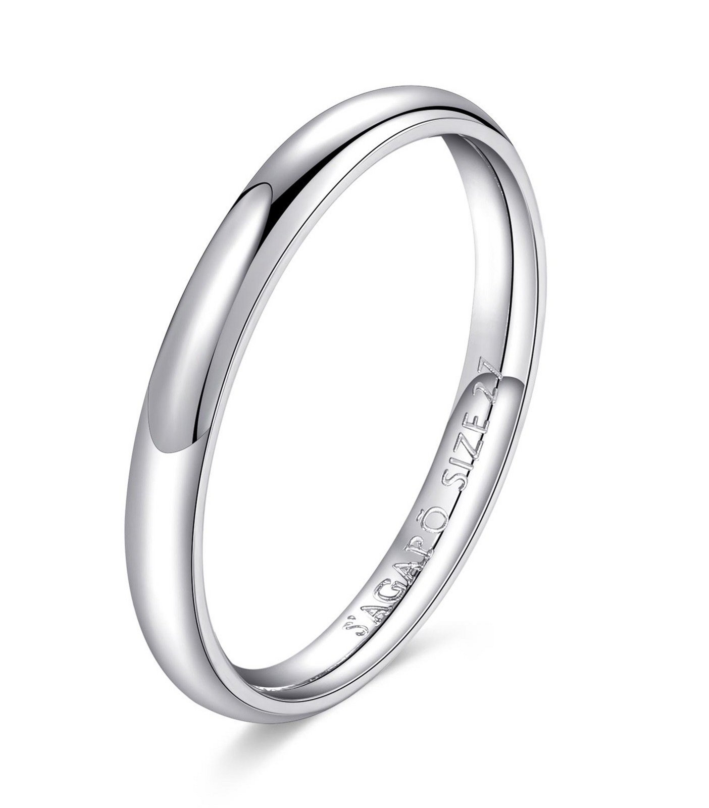 S'Agapõ Ocelový prsten pro muže For Love SFV42 59 mm