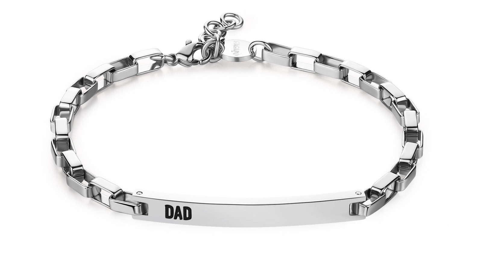 S'Agapõ Ocelový náramek pro muže Venezia Proud SPD16