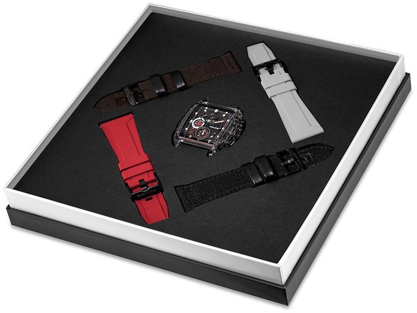 Police Dárkový set Clout PEWGC00770X0 + náhradní řemínky