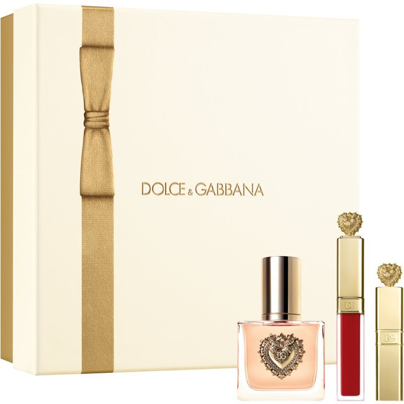 Dolce&Gabbana Devotion Trio Gift Set With EDP dárková sada pro ženy