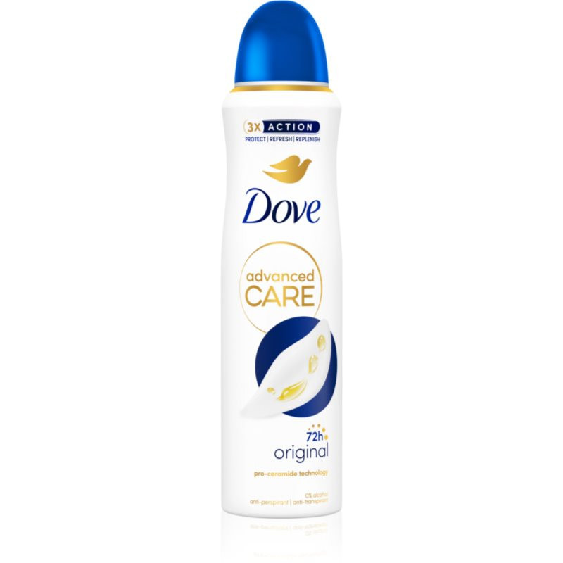 Dove Advanced Care Original antiperspirant pro ženy 150 ml
