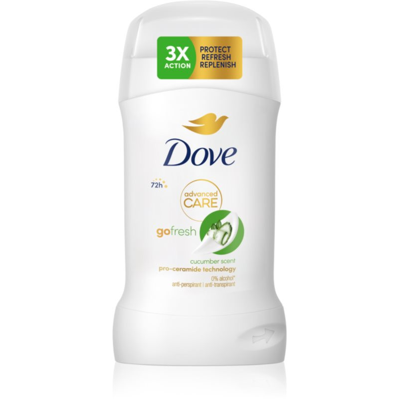 Dove Advanced Care Go Fresh tuhý antiperspirant pro ženy 50 ml