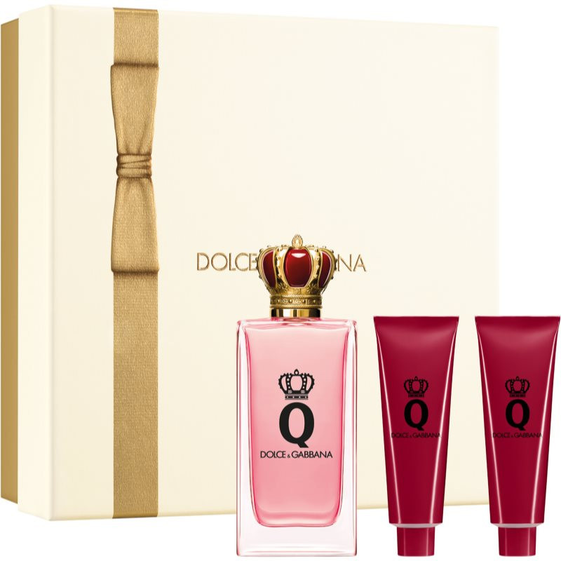 Dolce&Gabbana Q by Dolce&Gabbana EDP Trio Gift Set dárková sada pro ženy