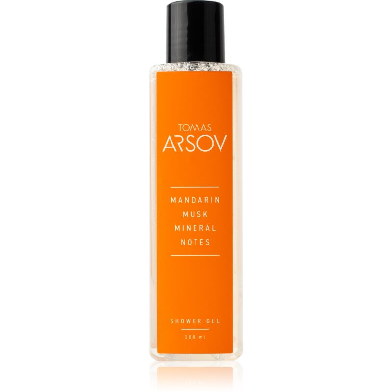 Tomas Arsov Mandarin Musk Mineral Notes sprchový gel s hydratačním účinkem 200 ml