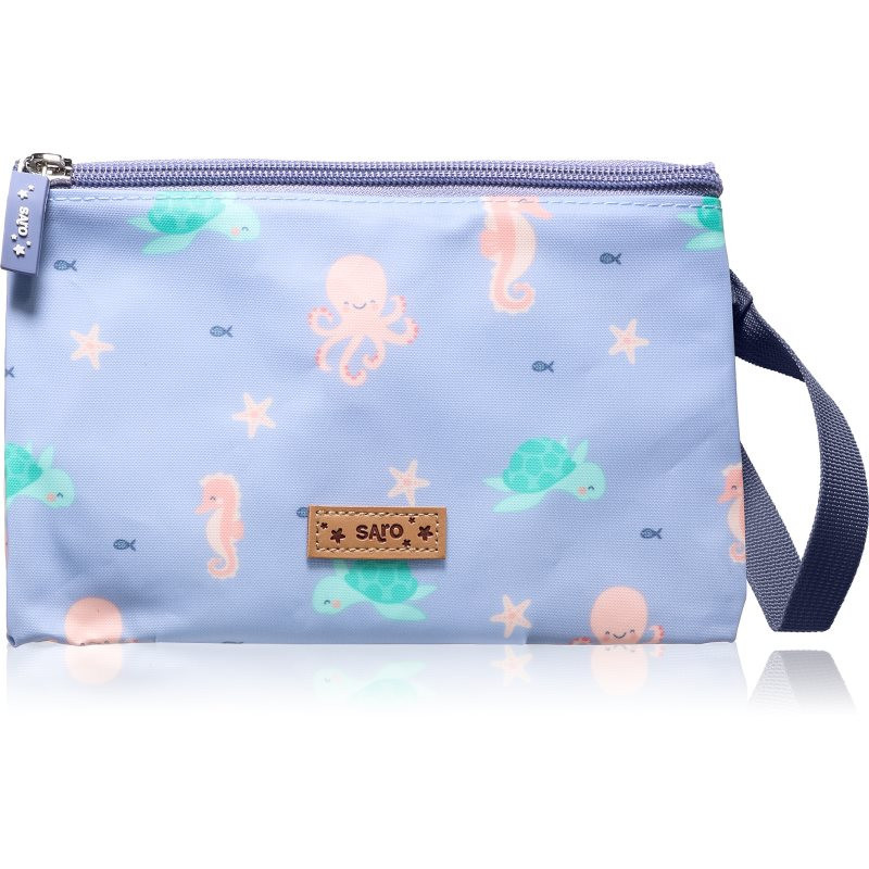 Saro Baby Lunch Bag sáček na svačinku Blue 14,5x21,5 cm 1 ks