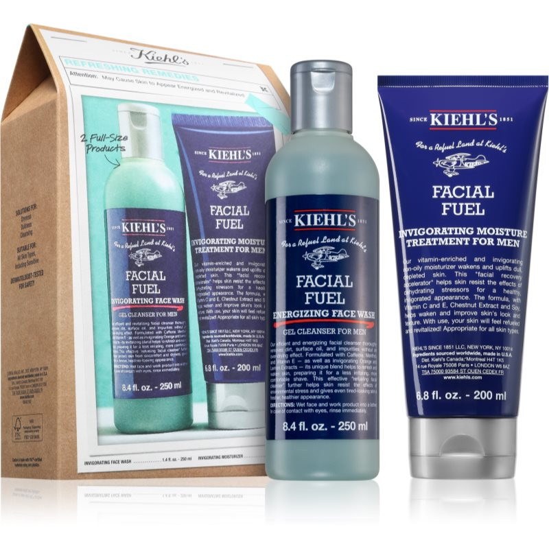 Kiehl's Facial Fuel dárková sada pro ženy