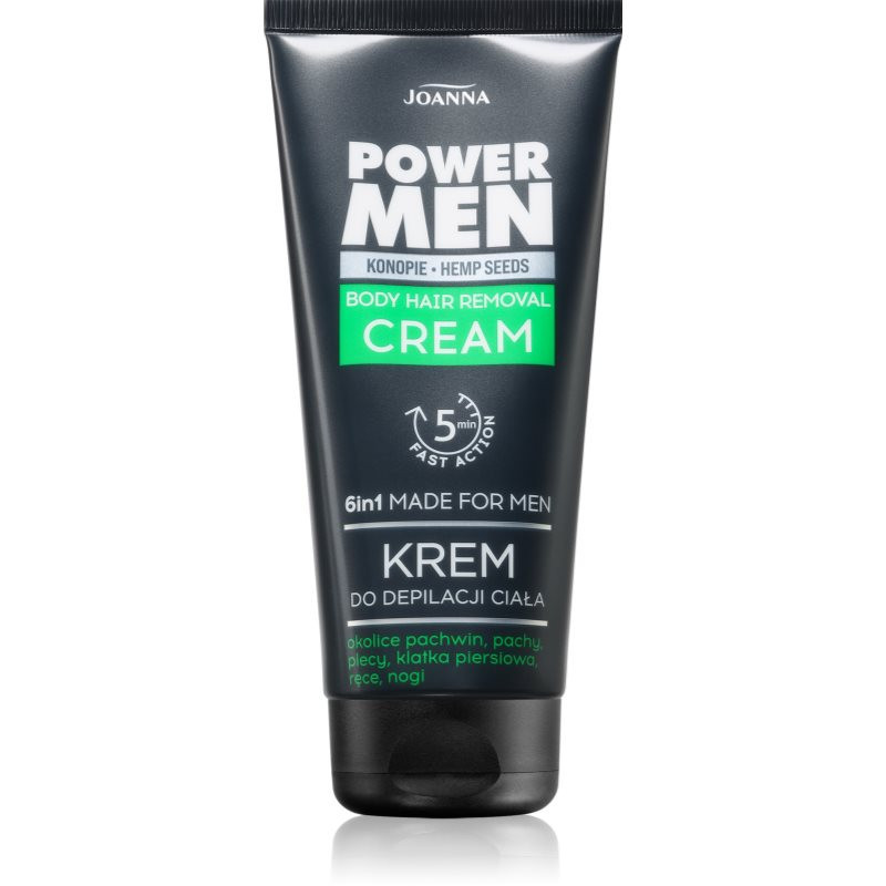 Joanna Power Men Body Hair Removal depilační krém pro muže 150 ml