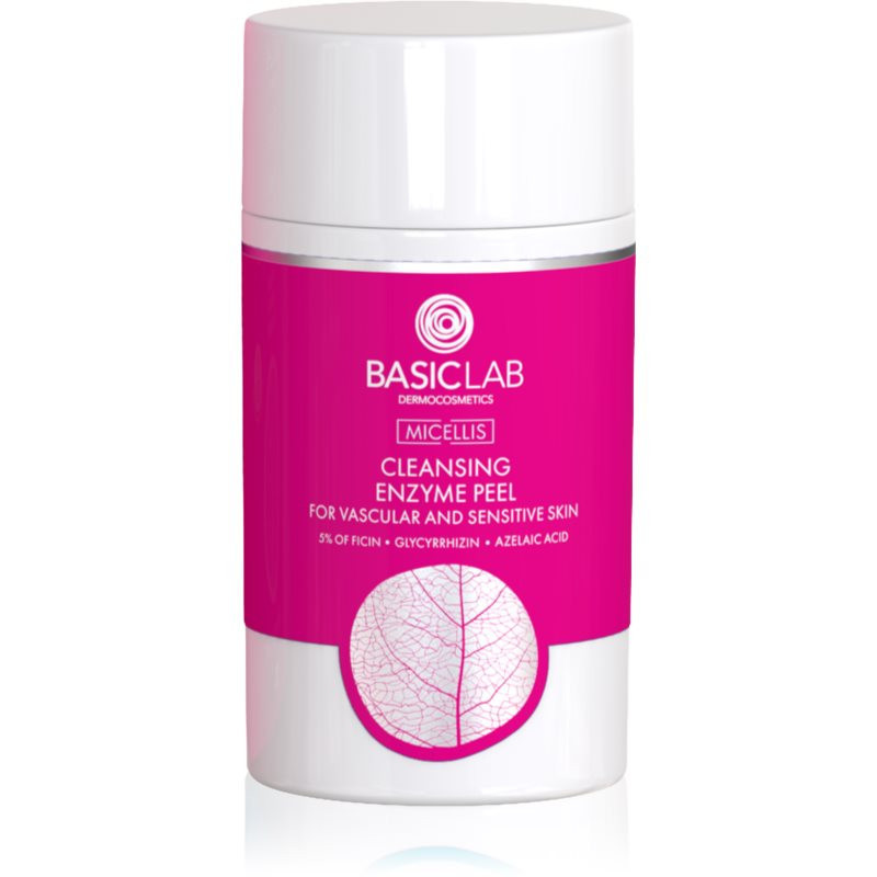 BasicLab Dermocosmetics Micellis enzymatický peeling proti začervenání pleti 35 g