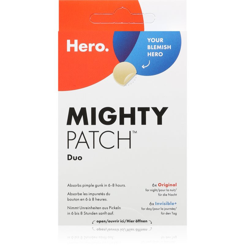 Hero. Mighty Patch Duo náplast proti akné 12 ks